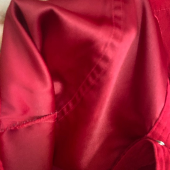 Dressbarn Riveted Red Top - Picture 7 of 11